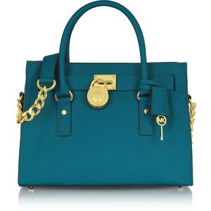Michael Kors Hamilton Saffiano Leather Handbag